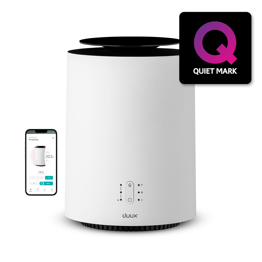 Duux DXCH08UK Threesixty 2 Smart Fan + Heater in White