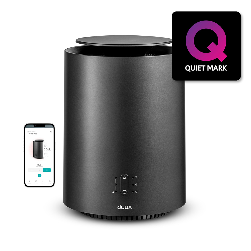 Duux DXCH09UK Threesixty 2 Smart Fan + Heater in Grey