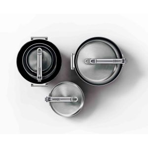 Joseph Joseph Space™ Steel Folding Handle 6-Piece Cookware Set – 1000033
