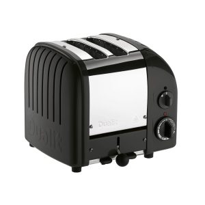 Dualit Classic 2 Slice Toaster in Matt Black – 20433