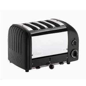 Dualit Classic 4 Slice Toaster in Matt Black – 40370