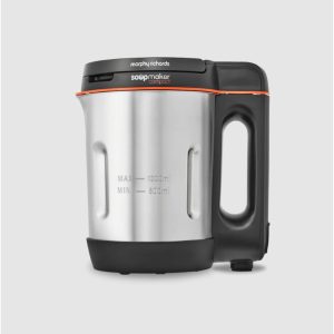 Morphy Richards Compact 1 Litre Soup Maker in Stainless Steel – 501021