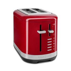 KitchenAid 5KMT2109BER Manual Control 2 Slot Toaster in Empire Red