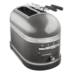 KitchenAid Artisan 2-Slot Toaster in Medallion Silver 5KMT2204BMS