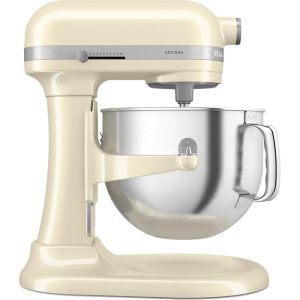 KitchenAid Artisan Mixer Bowl-Lift 6.6L in Almond Cream 5KSM70SHXBAC