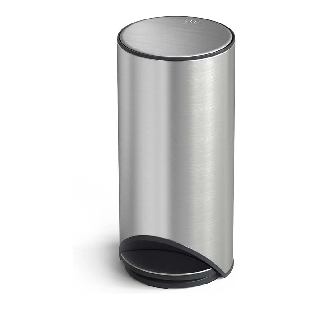 Joseph Joseph Arc 30L Easy-push Pedal Bin in Stainless Steel