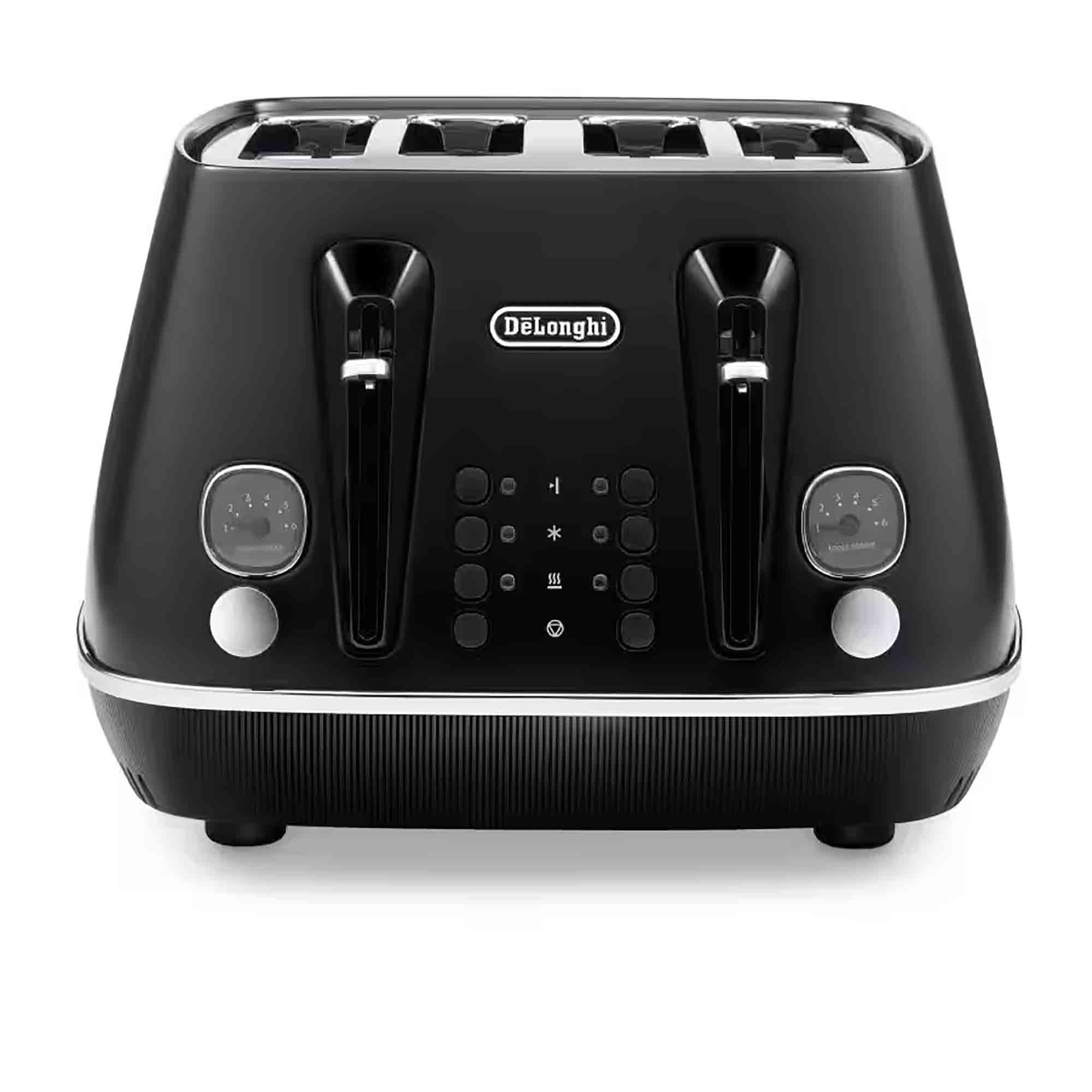 Delonghi Distinta X 4 Slice Toaster in Black – CTIN4003BK
