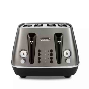 Delonghi Distinta X 4 Slice Toaster in Titanium – CTIN4003TB