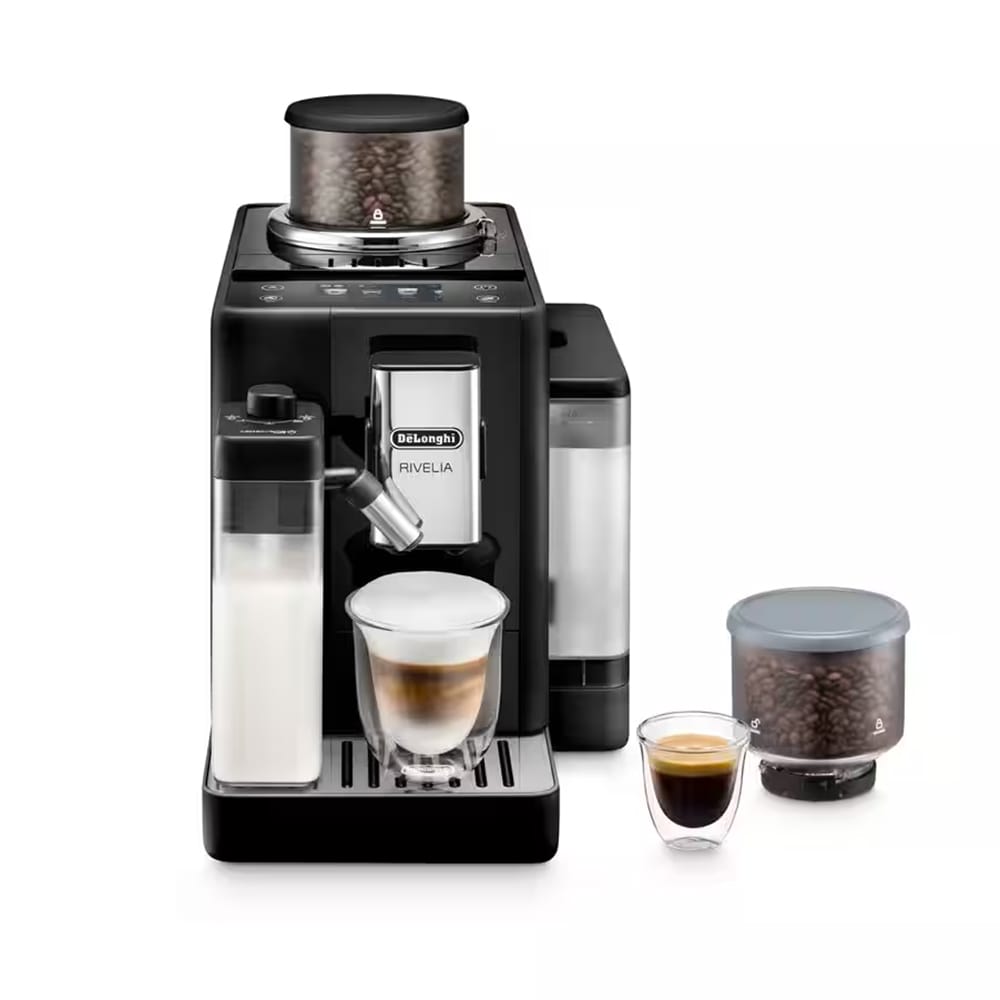 Delonghi Rivelia Bean to Cup Coffee Machine in Black – EXAM44055B