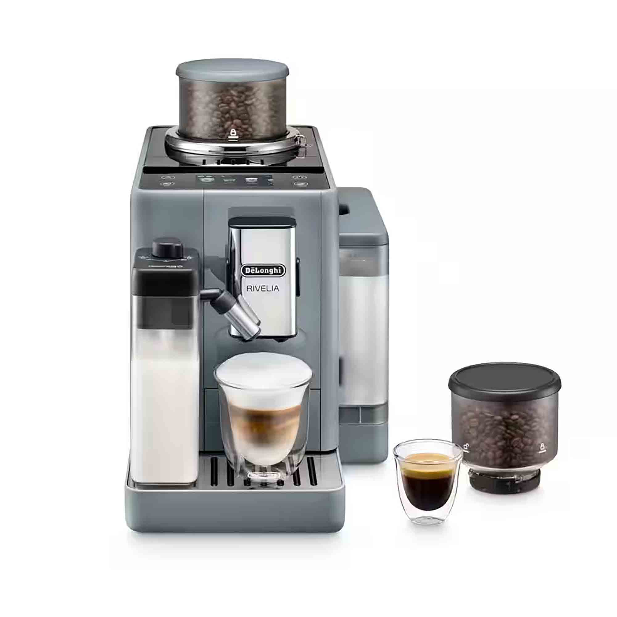 Delonghi Rivelia Bean to Cup Coffee Machine in Grey – EXAM44055G