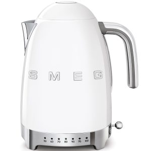 Smeg Variable Temperature Kettle in White KLF04WHUK