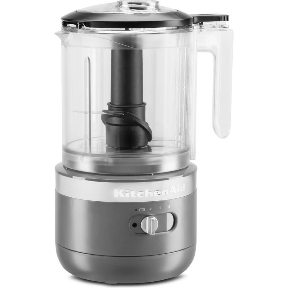 KitchenAid 5KFCB519BDG 5 Cup Cordless Food Chopper in Charcoal Grey