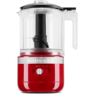 KitchenAid 5KFCB519BER 5 Cup Cordless Food Chopper in Empire Red