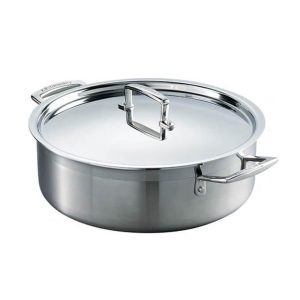 Le Creuset 3Ply Stainless Steel Sauteuse 28cm