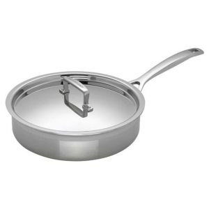 Le Creuset 3-Ply Stainless Steel Saute Pan 24cm