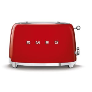 Smeg 2 Slice Toaster 50’s style in Red TSF01RDUK