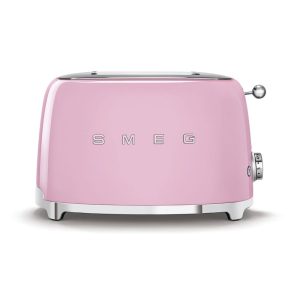 Smeg 2 Slice Toaster 50’s style in Pink TSF01PKUK