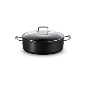 Le Creuset Toughened Non-Stick Sauteuse with Glass Lid 28cm